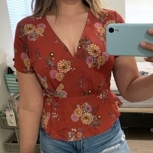 Floral blouse